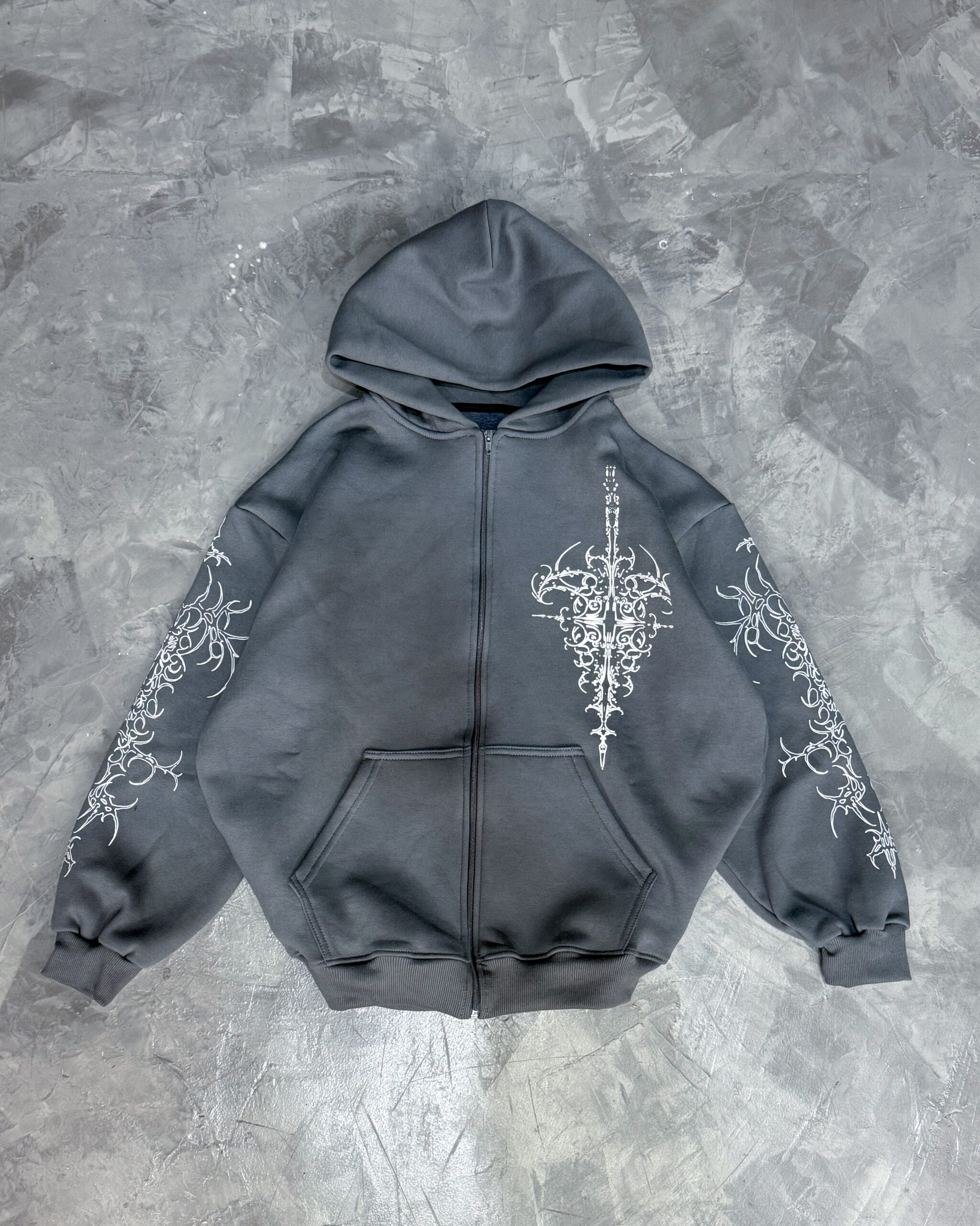 IMG_7430 ZIP HOODIE TRIBAL - Imagen 1
