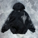 ZIP HOODIE TRIBAL black