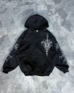ZIP HOODIE TRIBAL black